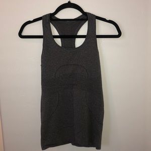 Grey lululemon tank top